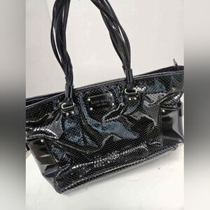Kate Spade Black Patent Tote Bag